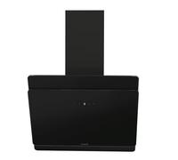 Candy CDG6CBP8B - Campana Decorativa de Pared 60Cm Iluminación LED Control Táctil Clase A+++ Negra