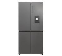 Candy CFQQ5T817EWPS - Frigorífico Americano Total No Frost 181,5 x 83,3 x 65 Cm Clase E Plata