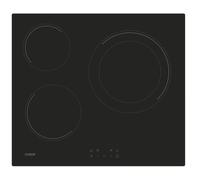 Candy CH63DCC - Placa Vitrocerámica 60 Cm 3 Zonas Negro