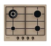 CANDY CHW6BRAV4WGT Cocina De Gas Avena 60CM 4 Fuegos Rejillas Esmaltadas
