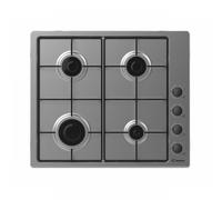Candy Idea CHW6LBX Acero inoxidable Integrado 56 cm Encimera de gas 4 zona(s)
