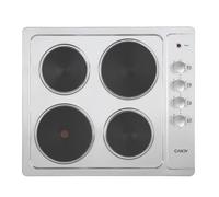 Candy CLE64KX Acero inoxidable Integrado 58 cm Hornillo eléctrico / Placa eléctrica 4 zona(s)