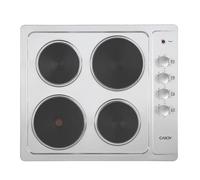 Candy CLE64KX Acero inoxidable Integrado 58 cm Hornillo eléctrico / Placa eléctrica 4 zona(s)