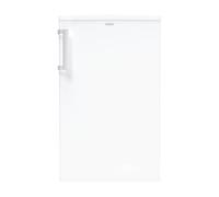 Candy COT1S45EWH - Mini nevera con congelador, 106 litros, para mesa, dormitorio, oficina, silenciosa, temperatura ajustable, 50 x 57 x 84 cm, clase F, blanco