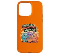 Candy Crew de Mischief Monsters Tiene ganas de Halloween Carcasa para iPhone 15 Pro MAX