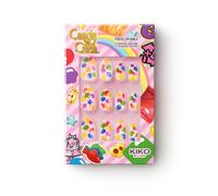 KIKO Milano Candy Crush™ Press On Nails, Uñas Postizas Desechables Con Un Diseño Inspirado En Los Caramelos