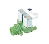 Candy Electroválvula para Lavadora, Metal, 2 Puertos, Válvula Solenoide, Conector G, 19.05 mm