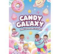 Candy Galaxy: Sweet Adventures in Space: : 48 Adorable Coloring Pages of Candy Planets, Donut Moons, and Ice Cream Stars!