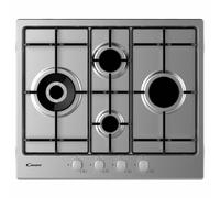 Candy Idea CHW6D4WX Placa de Gas 4 Zonas 60cm Acero Inoxidable