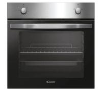 Candy Idea FCID X100, Horno empotrado, eléctrico, 70 litros, puerta de cristal, inoxidable, 59,5 x 56,8 x 59,5 cm [Clase de eficiencia energética A]