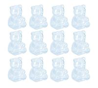 Candy Jar - PP, 1.97x2.1x2.76in Cajas De Dulces Con Forma De Oso Almacenamiento Lindo | Juego De Minitarros Decorativos, Organizador De Despensa De Cocina Para Refrigerios, Azúcar, Chocolate, Galletas