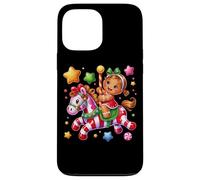 Candy Land Ride con Gingerbread Girl and Stars Carcasa para iPhone 13 Pro MAX