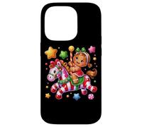 Candy Land Ride con Gingerbread Girl and Stars Carcasa para iPhone 14 Pro