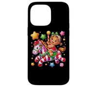 Candy Land Ride con Gingerbread Girl and Stars Carcasa para iPhone 14 Pro MAX