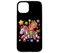 Candy Land Ride con Gingerbread Girl and Stars Carcasa para iPhone 15 Plus