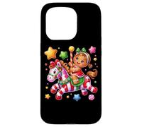 Candy Land Ride con Gingerbread Girl and Stars Carcasa para iPhone 15 Pro
