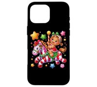 Candy Land Ride con Gingerbread Girl and Stars Carcasa para iPhone 16 Pro MAX