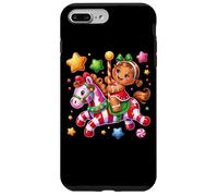 Candy Land Ride con Gingerbread Girl and Stars Carcasa para iPhone 7 Plus/8 Plus