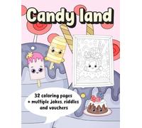 Candy Land Sweet Treats Adventure Coloring and Activity Book