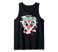 Candy Land Valentine's Day Mint To Be Mr Mint Candy Cane Man Camiseta sin Mangas