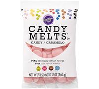 Candy Melts Flavored 12oz-Pink, Vanilla