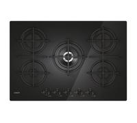 Candy CVG74WTB Negro Integrado 75 cm Encimera de gas 5 zona(s)