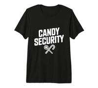 Candy Security Funny Sweet Treats - Plantilla de protección Camiseta Premium