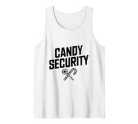 Candy Security Funny Sweet Treats - Plantilla de protección Camiseta sin Mangas