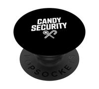 Candy Security Funny Sweet Treats - Plantilla de protección PopSockets PopGrip Adhesivo