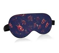Candy SkullsWorld Bird Eye Fabric Antifaz para dormir, con los ojos vendados, supersuave antifaz para ojos