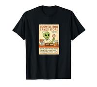 Candy Store Roswell Aliens - Póster Retro de los años 50 Camiseta
