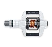 Candy Two - Pedal de bicicleta de titanio (blanco)