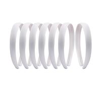 Candygirl 0.8 Inch Wide Satin Covered Headbands DIY Ribbon Headbands for Girls Women Craft