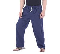CandyHusky's 100% Cotton Casual Jogging Lounge Pajamas Yoga Pants Trousers Elasticed Waist with Drawstring