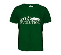 Candymix - Camiseta de hombre de la evolución del coche deportivo - Camiseta para hombre