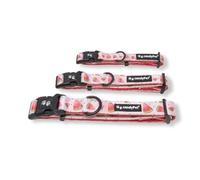 candyPet - Collar Click Nylon Ajustable, interior acolchado de Neopreno, WATERMELON, S