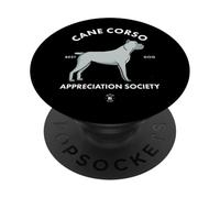 Cane Corso Apreciación Sociedad Amante de los Perros PopSockets PopGrip Adhesivo