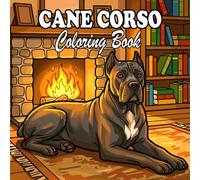 Cane Corso Coloring Book: Cute & Cozy Cane Corsos for Kids and Adults
