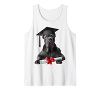 Cane Corso Dog Gratuation Cap Training School Graduado Propietario Camiseta sin Mangas