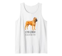 Cane Corso Dog My Cane Corso Piensa Que Soy un Estilo Mascotas Camiseta sin Mangas