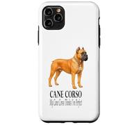 Cane Corso Dog My Cane Corso Piensa Que Soy un Estilo Mascotas Carcasa para iPhone 11 Pro MAX