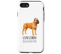 Cane Corso Dog My Cane Corso Piensa Que Soy un Estilo Mascotas Carcasa para iPhone SE (2020) / 7/8