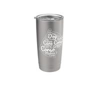 Cane Corso Funny Dog Lovers Cane Corso Vaso térmico de acero inoxidable de doble pared