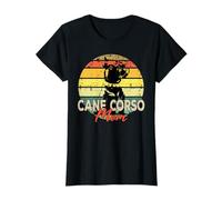 Cane Corso Mom Camisa Vintage Design Dog Camiseta