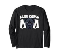 Cane Corso Mom Cute Cane Corso Momma Puppy Dog Mujer Manga Larga