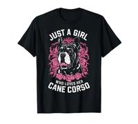 Cane Corso Solo Una Chica Que Ama A Sus Perros Cane Corso Camiseta