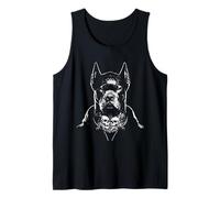Cane Corso Tattoo Dog Streetwear Gráfico Camiseta sin Mangas