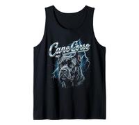 Cane Corso Vintage 90s Dog Lover 80's Cane Corso Hombres Mujeres Camiseta sin Mangas