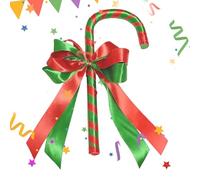 Cane Costume | Christmas Cosplay Bowknot Cane | Girls' Stage Dress Up | para mujeres niños Halloween Travel Party Stage Performance Carnival Photoshoots