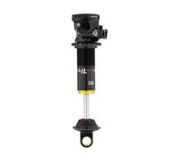 Cane Cr mortiguador de resorte de acero Coil IL G2 Double Barrel Trunnion negro 165 mm x 45 mm